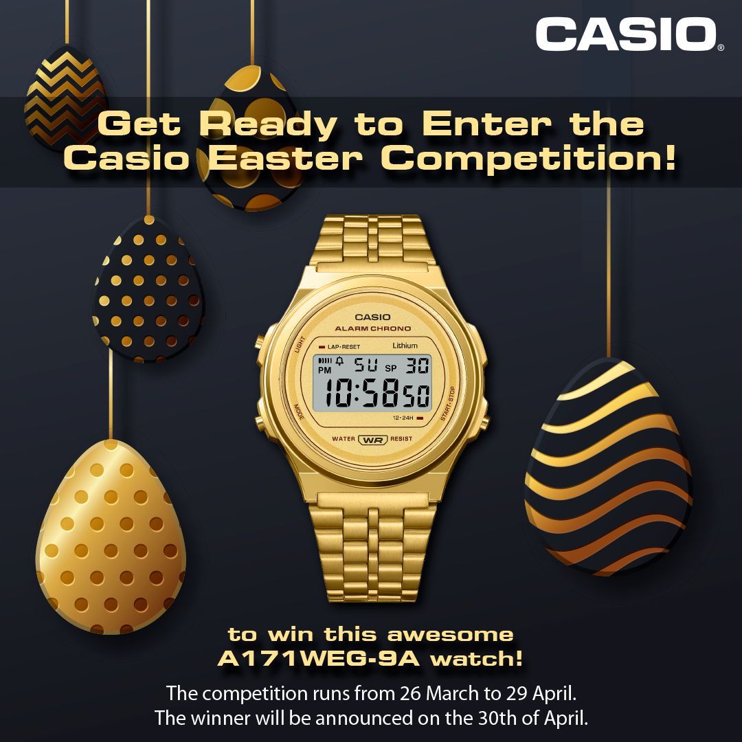 CASIO South Africa - James Ralph Pty Ltd tweet media
