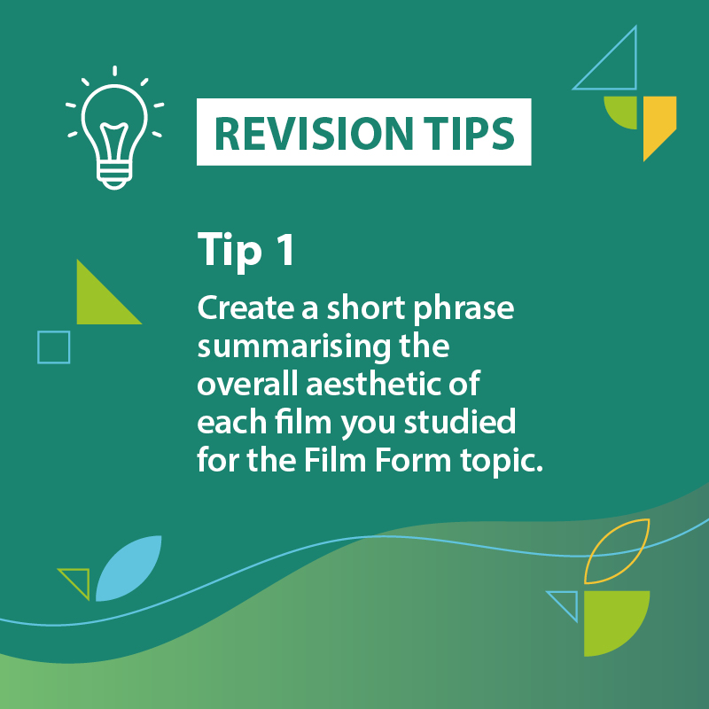 A Level #FilmStudies #revision tips.  #ocrfilm