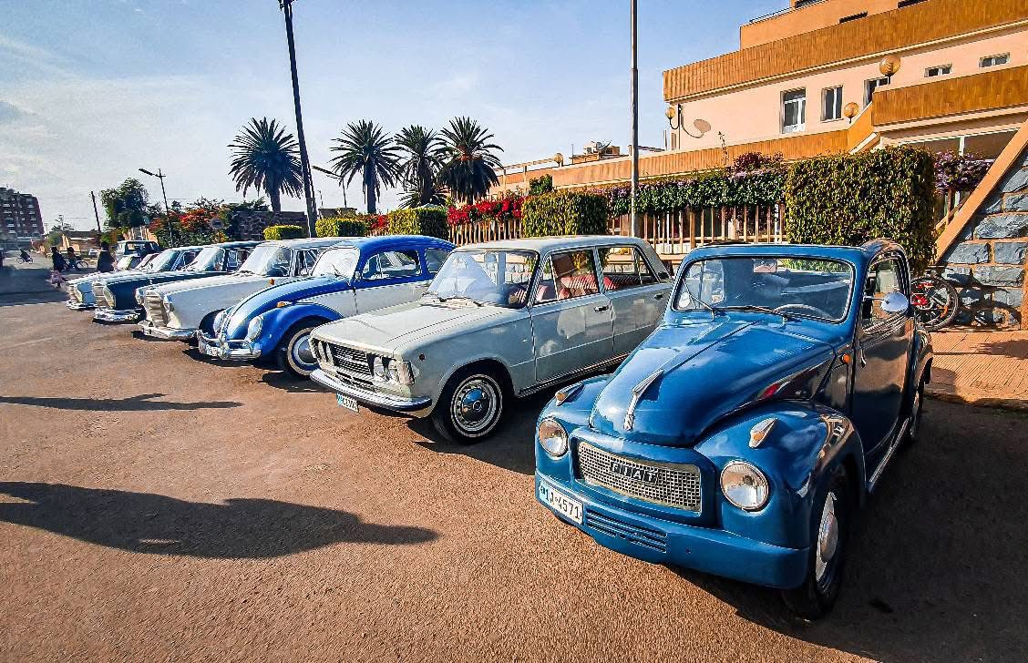 Classic Car Exhibition, showcasing a stunning collection of vintage vehicles, is proudly hosted by passionate Eritrean enthusiasts in the city of Asmara.