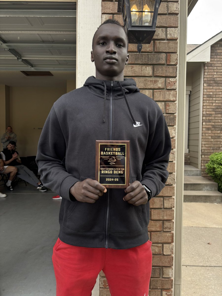 Varsity awards for the 24-25 season:

MVP- KJ Spiller 

DPOY- Ringo Deng

Dale Faber Top Falcon- Josh Price