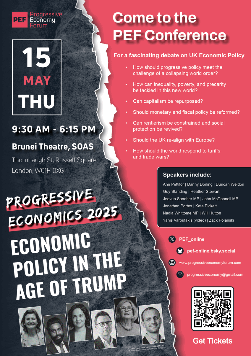 Come along to the Progressive Economics 2025 conference!