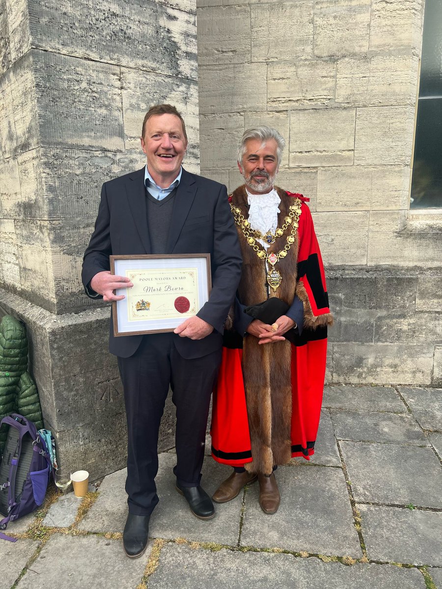 🎉 Huge congratulations to our founder, Mark, for receiving the Outstanding Contribution to the Community of Poole award from the Mayor at the Civil Service of Thanksgiving on 26th April! 🏆
#CommunityHero #Poole #ThankYouMark #BOWRAFoundation #MBE #StrokeSurvivor #Veteran