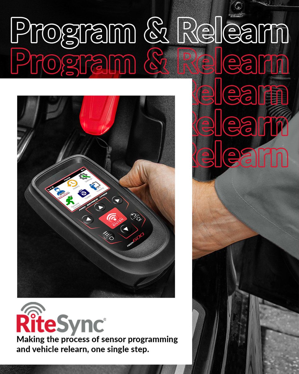 🔄 What is Rite-Sync®? Game-Changing TPMS Technology from Bartec TPMS

Say goodbye to multi-step relearn procedures. With Rite-Sync®, Bartec TPMS tools make sensor programming, OBD relearn, and diagnostic checks happen in one seamless process.

🔧 What does Rite-Sync® do?   ***