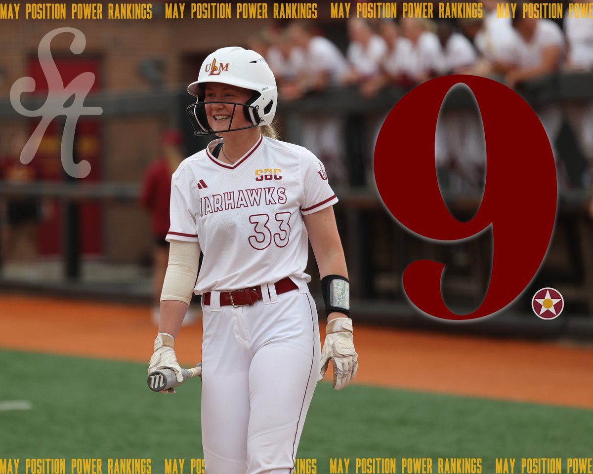 𝗦𝗼𝗺𝗲 𝗠𝗼 𝗛𝗼𝗻𝗼𝗿𝘀🔥

<a href="/SoftbalAmerica/">Softball America</a> has announced their Second Baseman rankings for May, Morgan named the ninth second baseman in the nation!