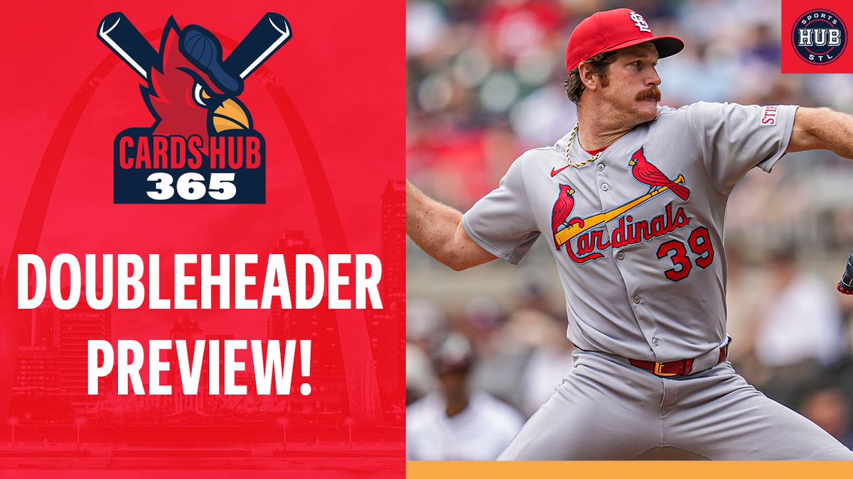 Sports Hub STL (@sportshubstl) on Twitter photo The #STLCards play two today!
Get prepared with <a href="/ClaibsOnline/">mike claiborne</a> and <a href="/JoeRoderick/">Joe Roderick</a> on Cards Hub 365, powered by <a href="/Graybar/">Graybar</a>
Get in the chat:
youtube.com/live/a-Bjo-P76… The #STLCards play two today!
Get prepared with <a href="/ClaibsOnline/">mike claiborne</a> and <a href="/JoeRoderick/">Joe Roderick</a> on Cards Hub 365, powered by <a href="/Graybar/">Graybar</a>
Get in the chat:
youtube.com/live/a-Bjo-P76…