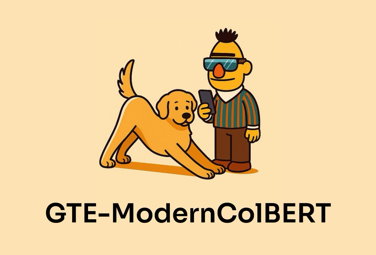 Among all those LLM releases, here is an important retrieval release: 
To overcome limitations of awesome ModernBERT-based dense models, today <a href="/LightOnIO/">LightOn</a> is releasing GTE-ModernColBERT, the very first state-of-the-art late-interaction (multi-vectors) model trained using PyLate🚀