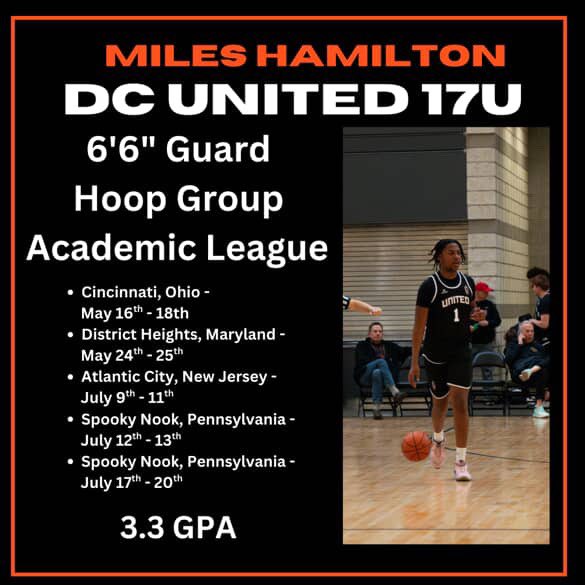 Miles Hamilton (@nolimitmiles2) on Twitter photo Here is a schedule of our upcoming tournaments come check us out
<a href="/DCUnitedCAN/">DC United</a>
<a href="/CoachCawsey/">Coach Cawsey</a>
<a href="/TheHoopGroup/">Hoop Group</a> Here is a schedule of our upcoming tournaments come check us out
<a href="/DCUnitedCAN/">DC United</a>
<a href="/CoachCawsey/">Coach Cawsey</a>
<a href="/TheHoopGroup/">Hoop Group</a>