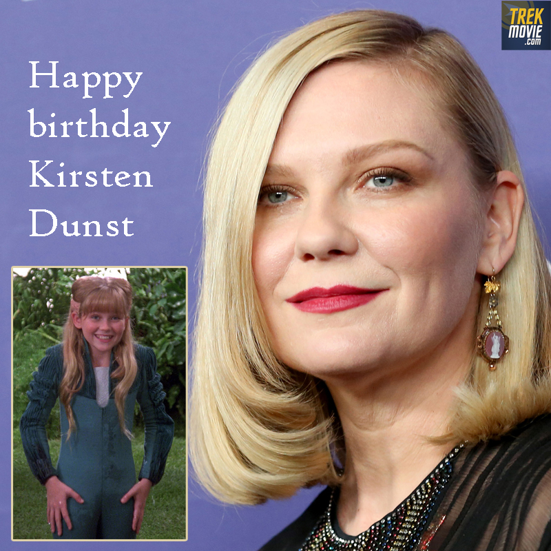 Happy birthday to Kirsten Dunst, who played Hedril in the #StarTrekTNG episode "Dark Page" when she was just 11 years old.
#StarTrek