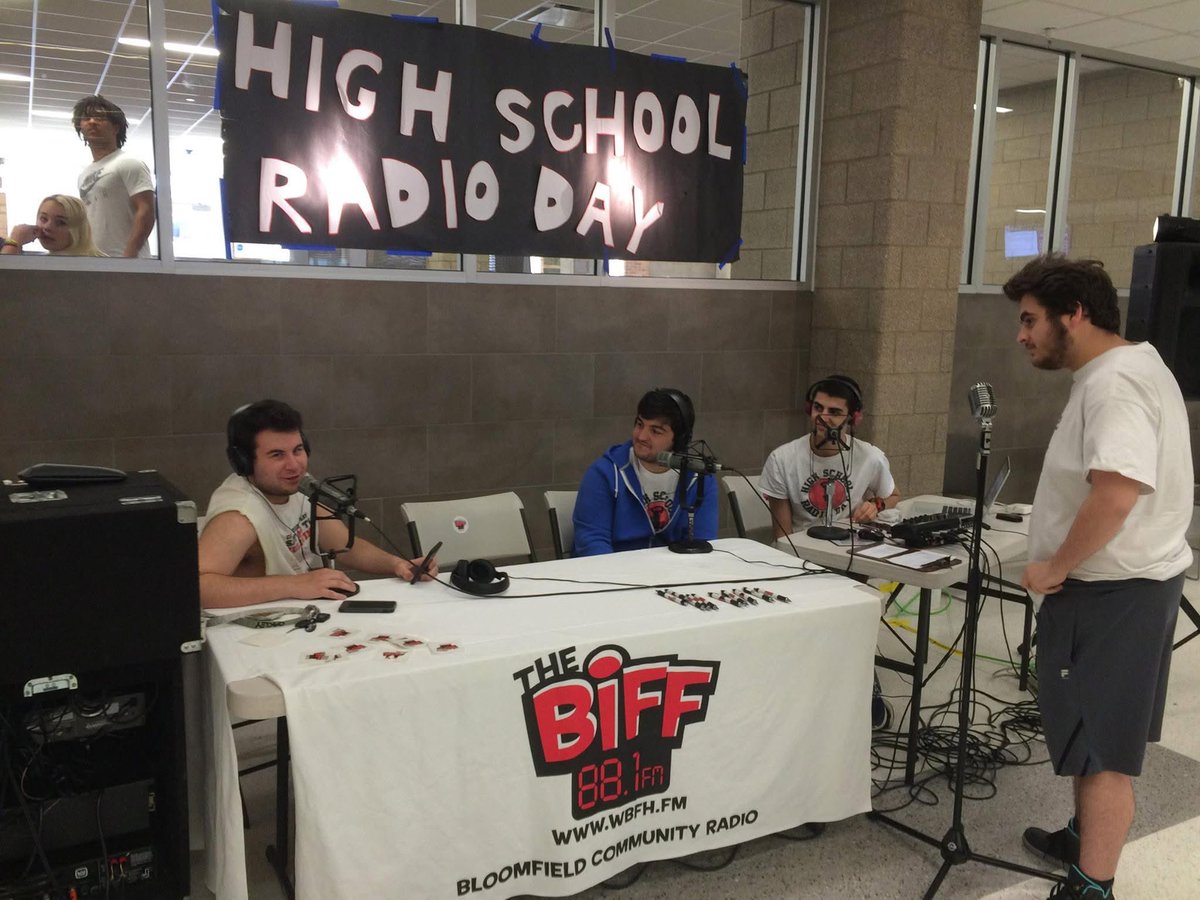 Celebrating High School Radio Day for all high school radio stations who serve their communities and provide hands-on training in broadcasting. We’re 88.1 WBFH The Biff streaming at wbfh.fm.