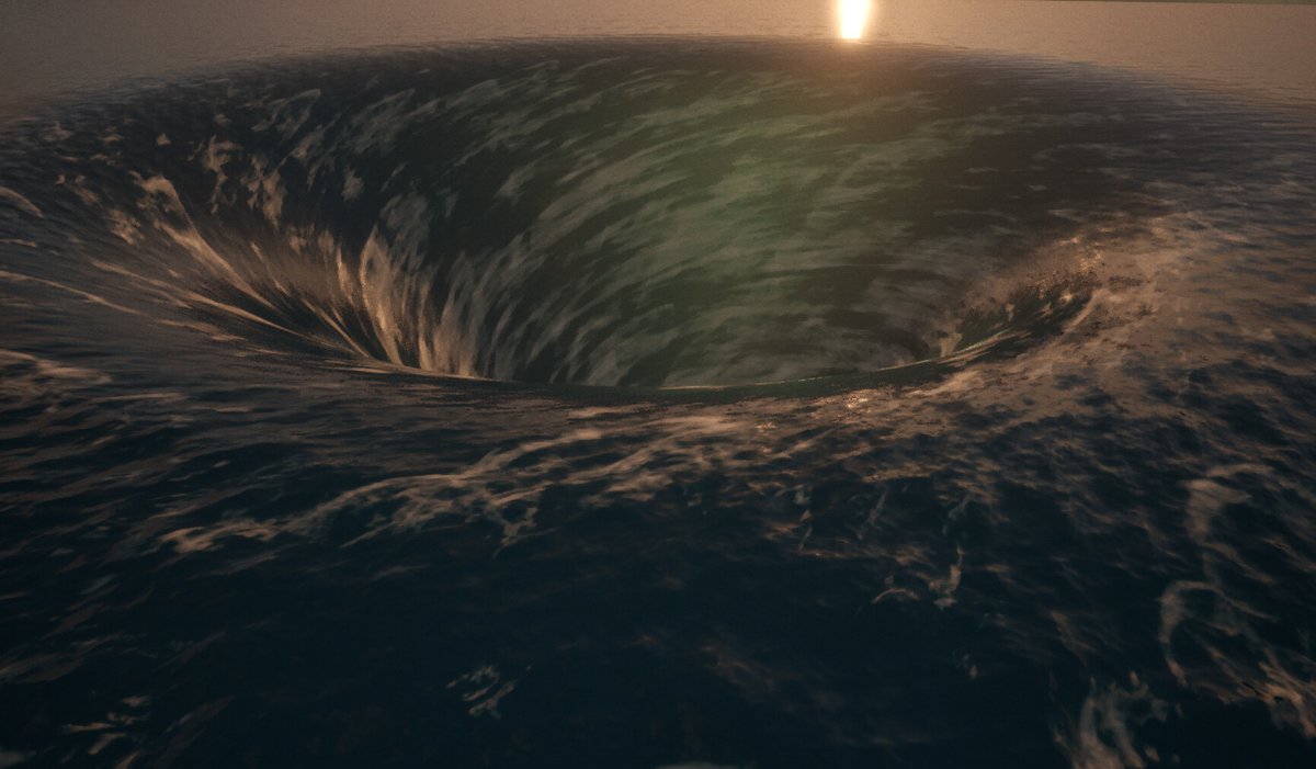 charles_grassi's tweet image. Rebuilt WoW’s Maelstrom in Unreal after years on Unity 🎮🌊🌀 Flowing water, swirling mist &amp;amp; a cheeky rainbow, all real-time. Engine hops? Easy when you know the math. Live 👉 artstation.com/artwork/WXKB2E 📬 DM if you need a shader wizard! #UnrealEngine #gamedev #shaderdev  #shader