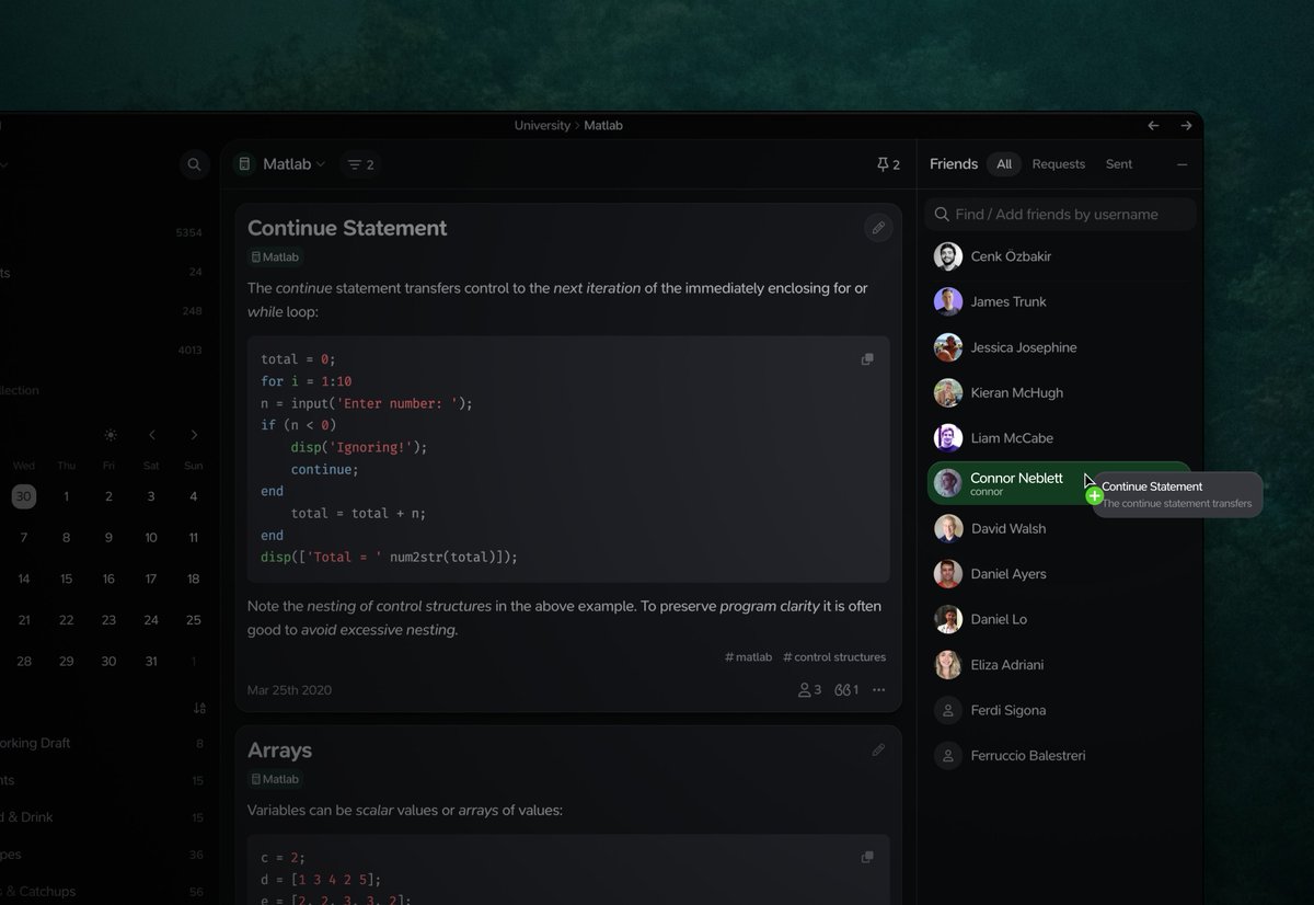 Spotify for notes II 🌟