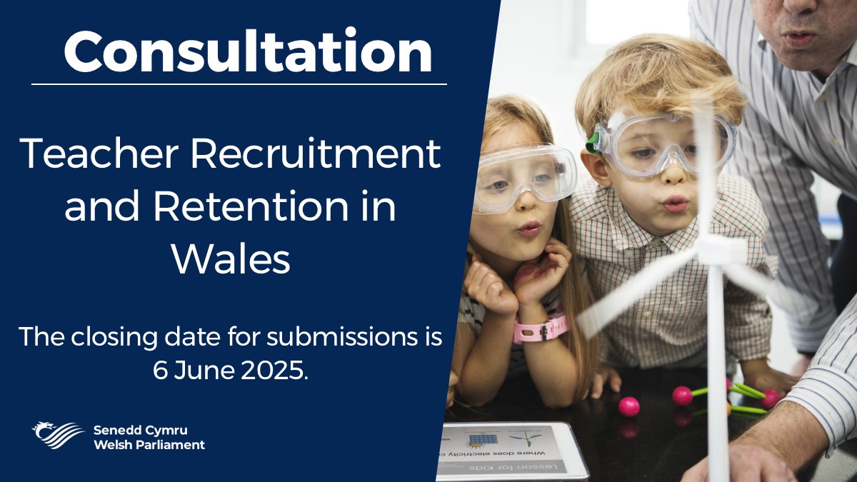 📢We would like to hear from professionals, individuals and organisations for our inquiry into Teacher Recruitment and Retention.
🔎Here are the terms of reference and how you can contribute business.senedd.wales/mgIssueHistory…
✍️Please send us your views and thoughts business.senedd.wales/mgConsultation…