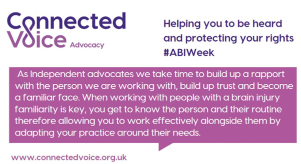 Connected Voice Advocacy (@cvadvocacy) on Twitter photo Our specialist brain injury advocates work with Personal Injury claimants as part of their rehabilitation team.
connectedvoice.org.uk/.../spot-contr…
#ABI #AdvocacyWorks
<a href="/HeadwayUK/">Headway - the brain injury association</a> <a href="/BurnettsMnsi/">BurnettsMNSI</a> <a href="/PIandMedNeg/">Irwin Mitchell Personal Injury & Med Neg</a> <a href="/Browells1/">Browell Smith & Co</a> <a href="/sintonsneuro/">Sintons Neuro</a> Our specialist brain injury advocates work with Personal Injury claimants as part of their rehabilitation team.
connectedvoice.org.uk/.../spot-contr…
#ABI #AdvocacyWorks
<a href="/HeadwayUK/">Headway - the brain injury association</a> <a href="/BurnettsMnsi/">BurnettsMNSI</a> <a href="/PIandMedNeg/">Irwin Mitchell Personal Injury & Med Neg</a> <a href="/Browells1/">Browell Smith & Co</a> <a href="/sintonsneuro/">Sintons Neuro</a>