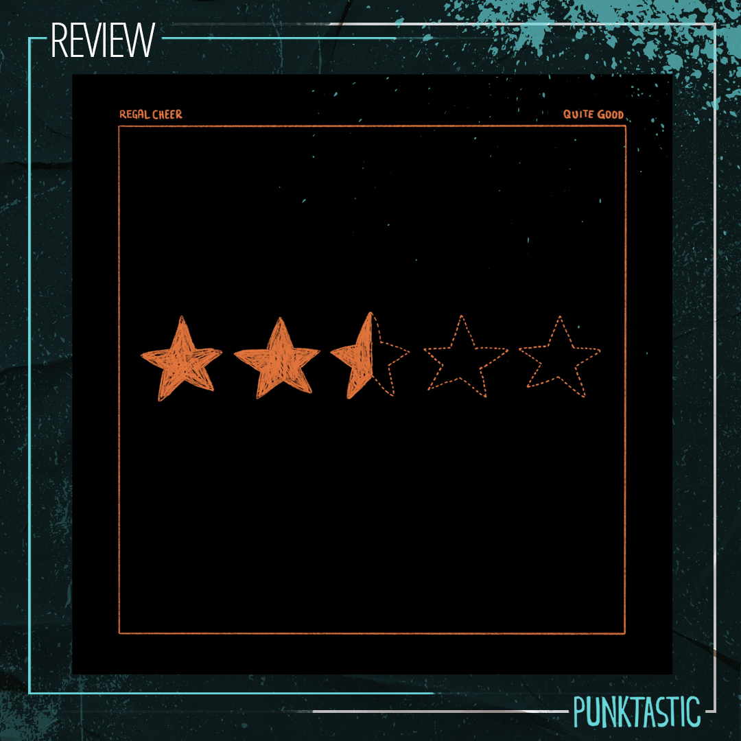 REVIEW: "It’s their best recorded work to date, perfectly capturing their infectious live energy."

Regal Cheer's new album 'Quite Good' is out Friday.

punktastic.com/album-reviews/…