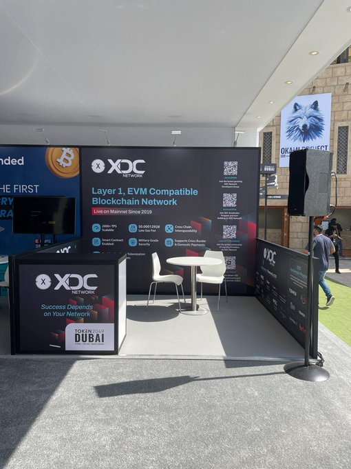 AltQueenx0's tweet photo. 🔥 Booth M30 is lit at #TOKEN2049Dubai! @XDC_Network_ is showcasing:
🔹 RWA
🔹 DeFi for Enterprise
🔹 DePIN Infra
🔹 Global Payments📍 Madinat Jumeirah | Apr 30–May 1
🔗 https://t.co/UTnsU5fhWe
#XDC #BuildOnXDC #Web34o #TOKEN2049Dubai #Web3Builders #BuildOnXDC https://t.co/pM2lTkj8fh