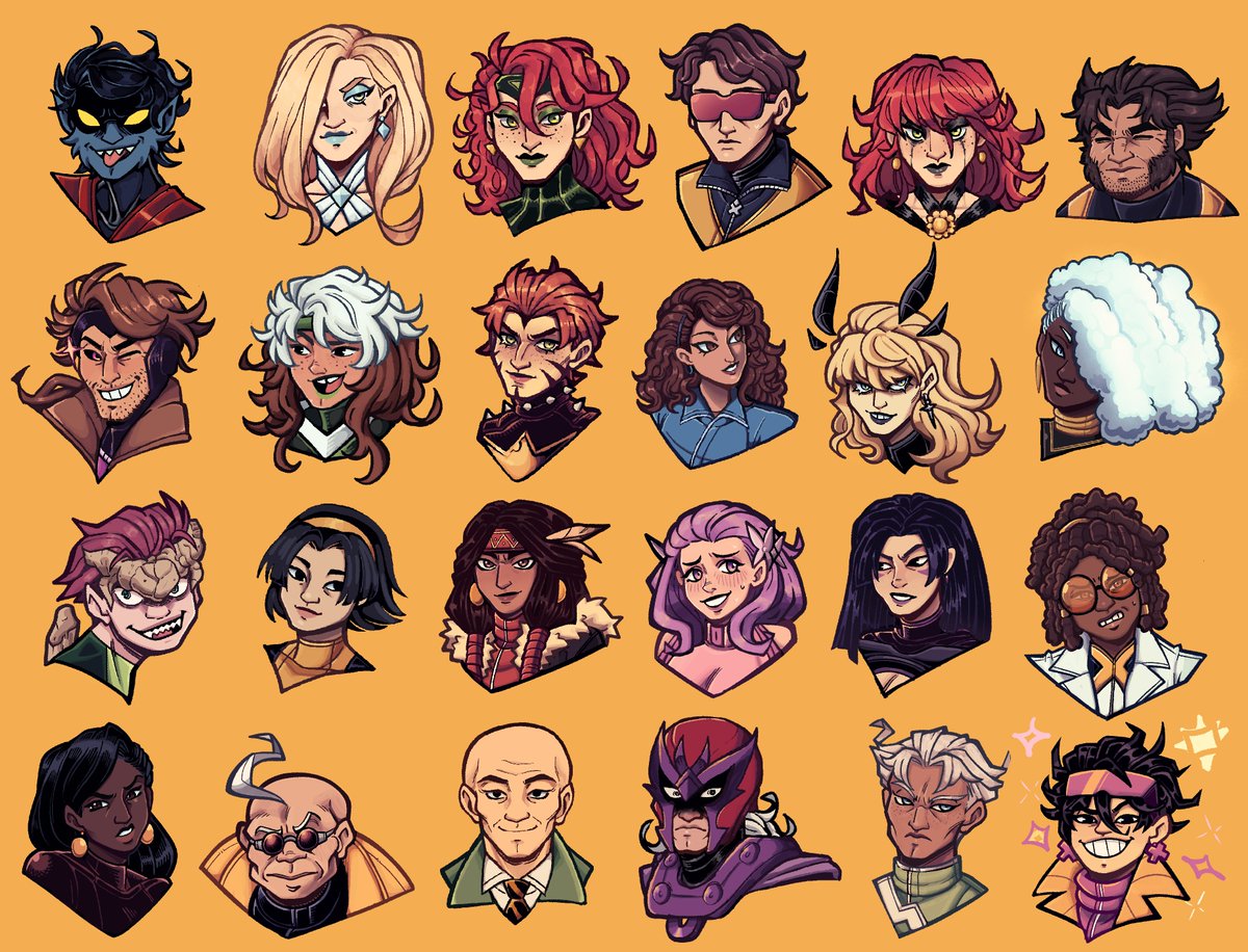 krembeni's tweet photo. that's a lotta x-men https://t.co/Guept3S27s