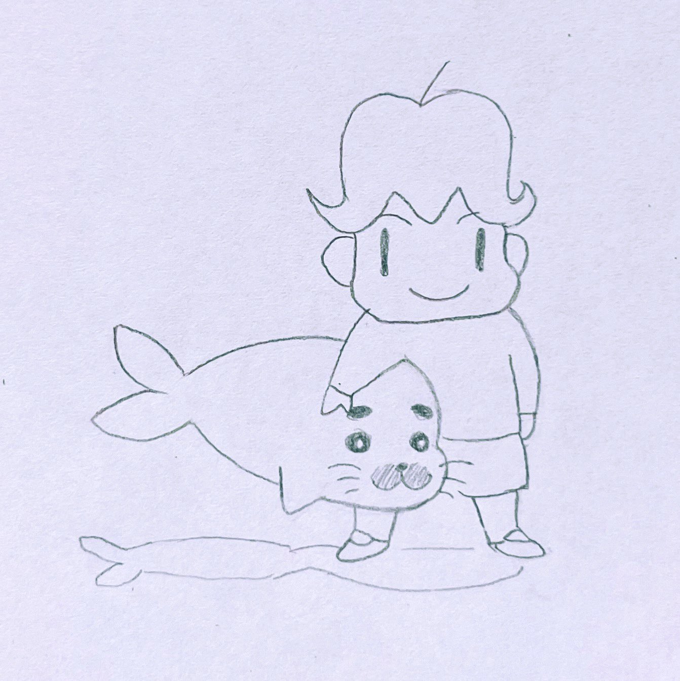 ♡ゴマちゃん達の寒中お見舞いに駆けつけたうさぎ＆とり