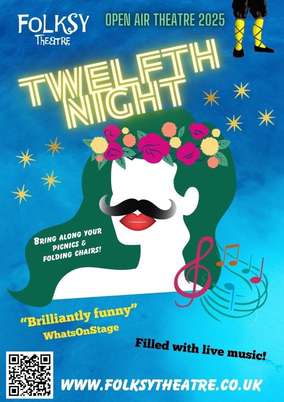 BbrookTheatre's tweet photo. Come enjoy this Shakespeare classic at the Black Brook this Summer, presented with @folksytheatre 's touch of fun and live music. Bursting  with romance and  laughter, "Twelfth Night" is a whirlwind of mistaken  identities and  joyful endings!

August 13th https://t.co/r8m9YzVwYL https://t.co/eegIcEpq1o
