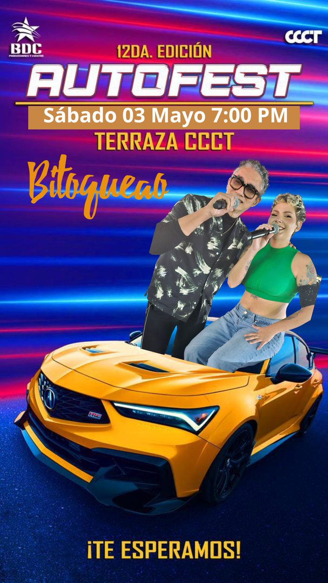 Este sábado nos vemos para Bitoquear en @autofestve, los esperamos 🔥🔥🔥