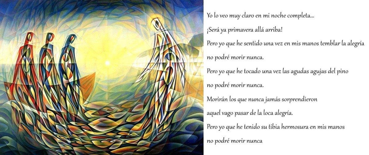 Surrexit Christus! Feliz Pascua!!!
(Con palabras de José Hierro)