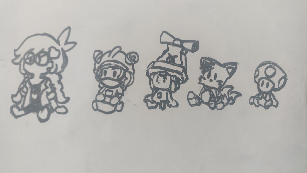 BenjTheFoxy2401's tweet photo. Chibi Penny, 9 Volt, Connie, Tails and Toad
#pennycrygor #9volt #connie #tailsthefox #toad #warioware #supermariobros #sonicthehedgehog https://t.co/bE1zol8ekQ