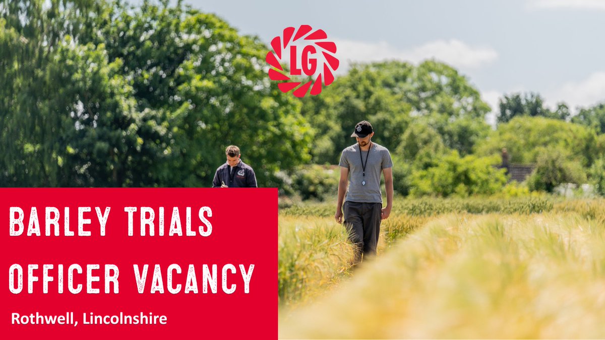 We have a new vacancy at our Rothwell site! 

Follow the link to find out more about our Barley Trials Officer Vacancy 👉  bit.ly/3EJcsld