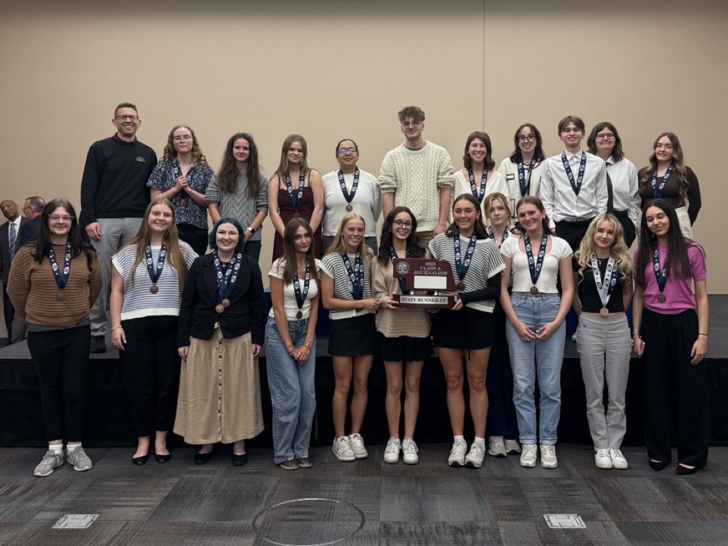 Another BANNER YEAR for our journalism students and Mr. Rohacik!

Congratulations on earning 2nd Place at the State Journalism Contest! 

#WeArePLV #TraditionOfExcellence