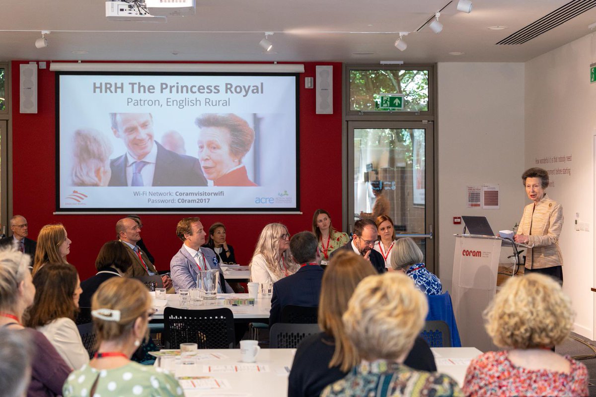 EnglishRural's tweet photo. 👑🏡 We were delighted to welcome @EnglishRural Patron HRH The Princess Royal to address the ‘Affordable Rural Housing: Opportunity in Changing Times’ conference in London today. @RoyalFamily @ACRE_national #RuralHousing2025 https://t.co/NPLeyUDMVA