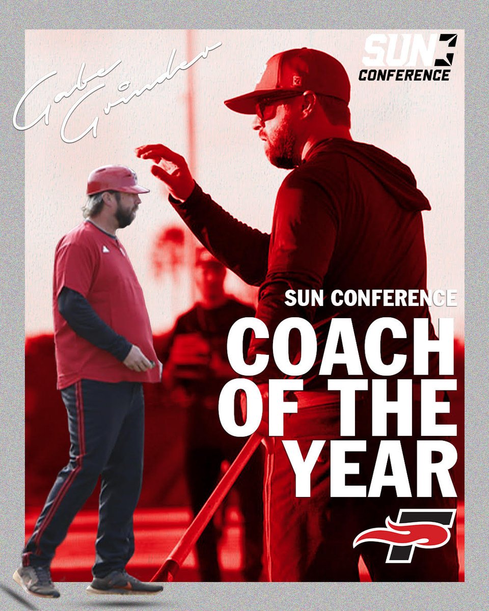 Southeastern Baseball (@seufirebaseball) on Twitter photo HUGE Congratulations to our commander, Head Coach Gabe Grinder for being named the <a href="/SunConference/">The Sun Conference</a> Baseball Coach of the Year in his inaugural year at the helm of the Fire!!
#FuelTheFire๐ฅ #TheRightWaytoPlay HUGE Congratulations to our commander, Head Coach Gabe Grinder for being named the <a href="/SunConference/">The Sun Conference</a> Baseball Coach of the Year in his inaugural year at the helm of the Fire!!
#FuelTheFire๐ฅ #TheRightWaytoPlay