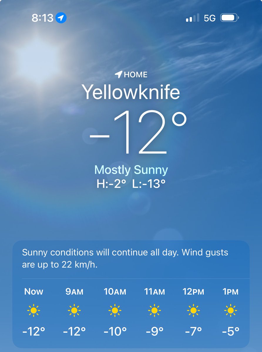 Mikey McBryan (@mikeymcbryan) on Twitter photo Still -12c in Yellowknife. Chilly Spring! Still -12c in Yellowknife. Chilly Spring!