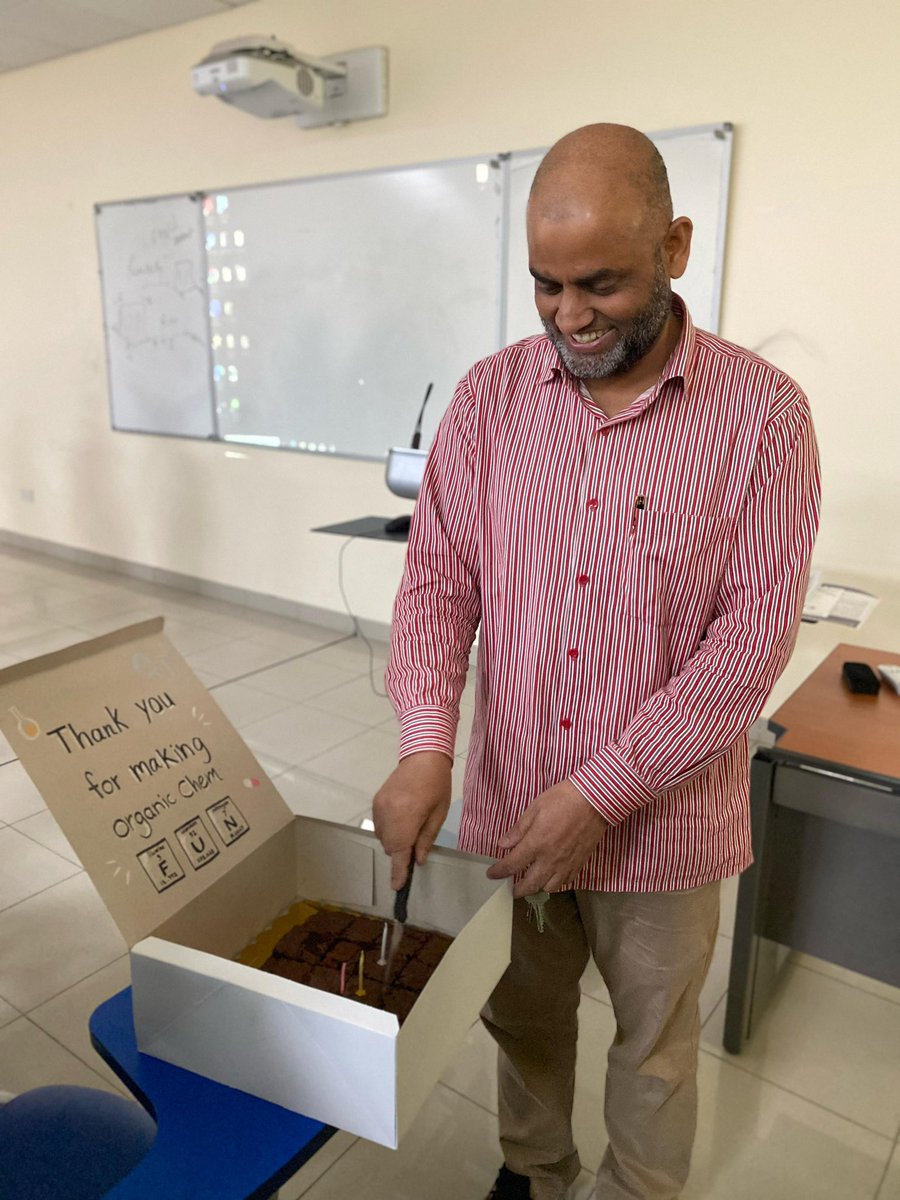 No more ORGANIC CHEMISTRY !
Thank you Dr. M.Sarafroz