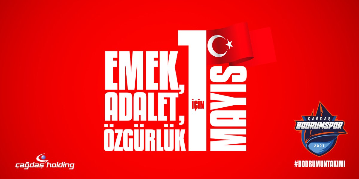 📍1 Mayıs İşçi ve Emekçi Bayramı kutlu olsun!
#Bodrum #cagdasbodrumsporkulubu #1Mayıs #EmekVeDayanışmaGünü #BirlikteGüçlüyüz