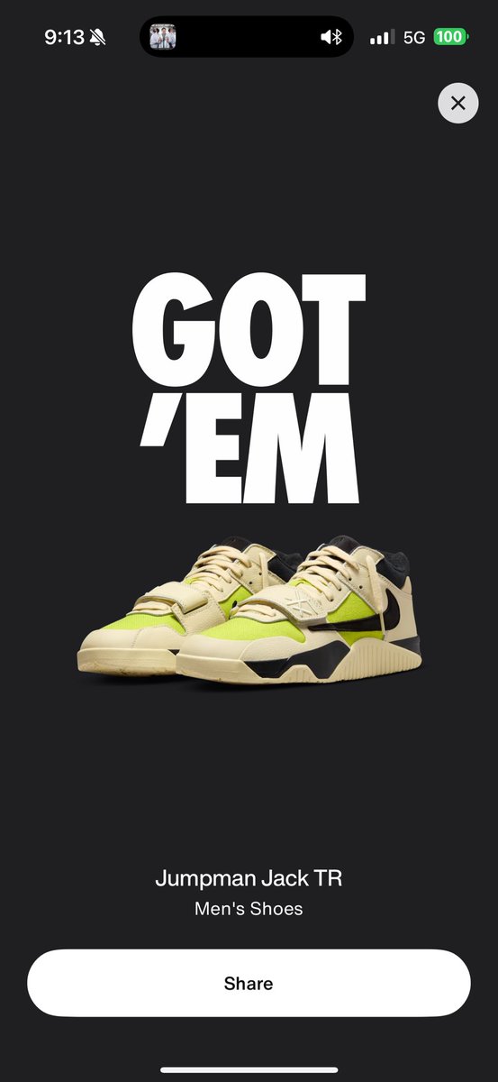 BornToLone's tweet photo. @SnkrsStock Hellllllll yeaaaa https://t.co/lTC2ARTR5k