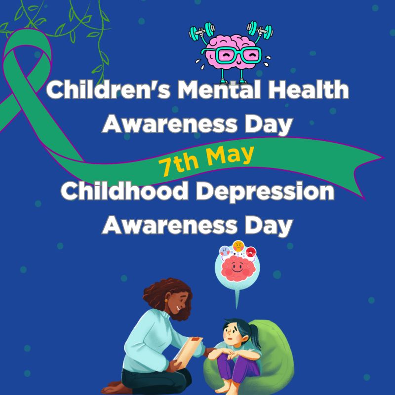 Today is Childhood Depression Awareness Day!
It is a day to recognize the importance of mental health in children and raise awareness about the signs and symptoms of childhood depression.