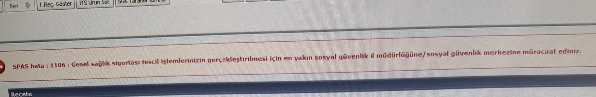 yarenefew's tweet image. Kağıt reçeteyi tek tek girdikten sonra karşılaşılan manzara.. 

#pharmacy #medicine #eczane #ilaç