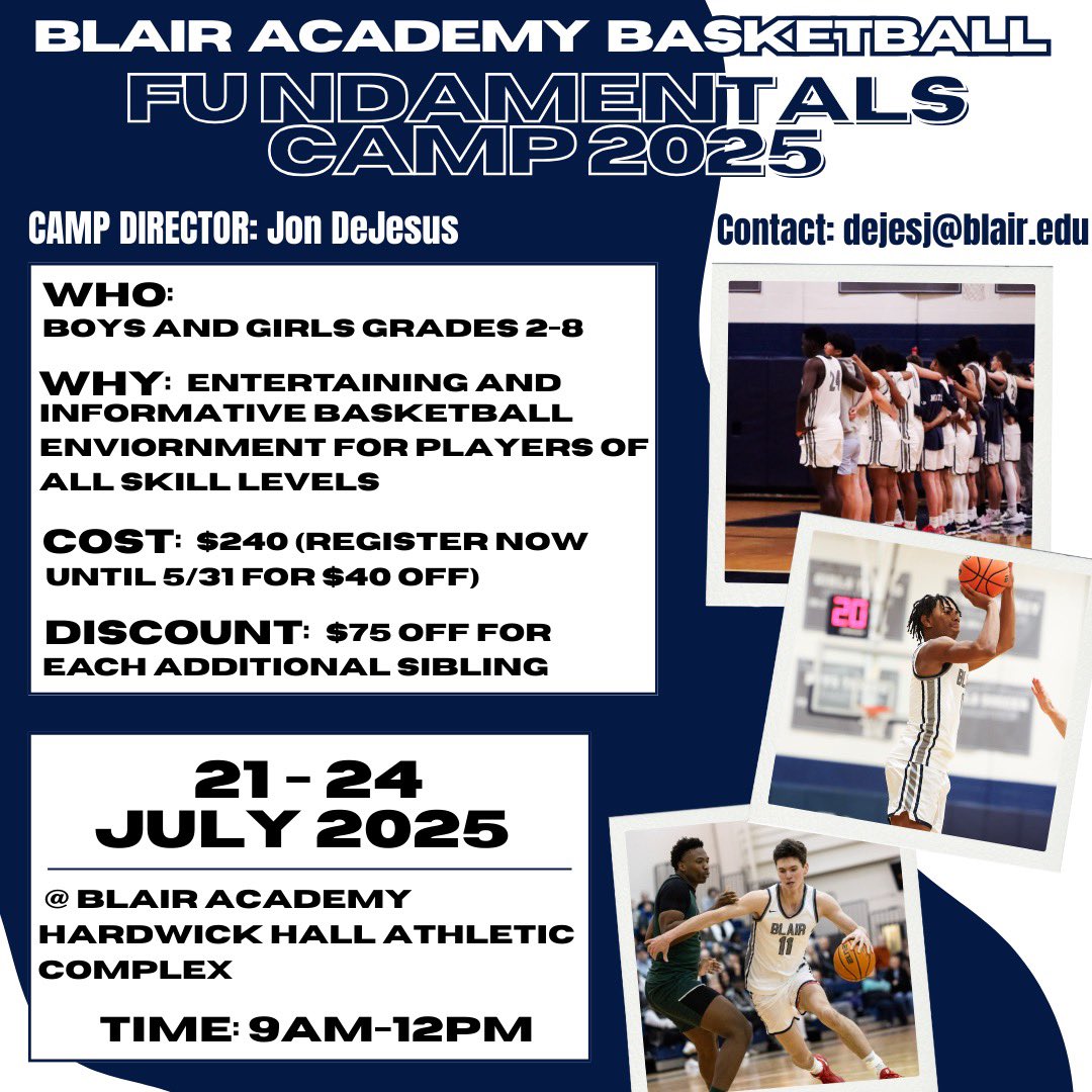 Camp season is back. Come train with one of the best staffs in the area! Registration links are in the bio.