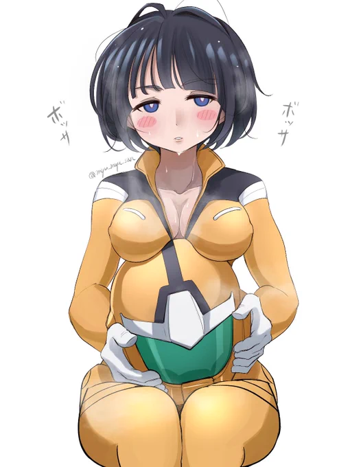 ボサ髪シイコさん#GQuuuuuuX #ジークアクス #ガンダム #gundam 