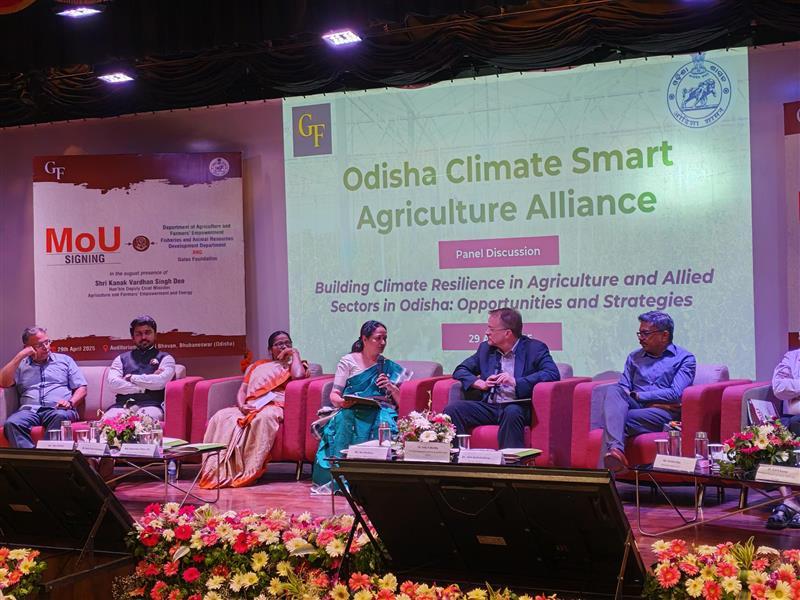 CSTEP (@cstep_india) on Twitter photo On 29 April 2025, in Bhubaneswar, the Honourable Deputy Chief Minister of Odisha, <a href="/KVSinghDeo1/">Kanak Vardhan Singh Deo (Modiji Ka Parivar)</a>, launched the Odisha Climate-Smart Agriculture Alliance (CSA)āa collaborative initiative of the Department of Agriculture and Farmers' Empowerment (DAFE), the Fisheries & Animal On 29 April 2025, in Bhubaneswar, the Honourable Deputy Chief Minister of Odisha, <a href="/KVSinghDeo1/">Kanak Vardhan Singh Deo (Modiji Ka Parivar)</a>, launched the Odisha Climate-Smart Agriculture Alliance (CSA)āa collaborative initiative of the Department of Agriculture and Farmers' Empowerment (DAFE), the Fisheries & Animal