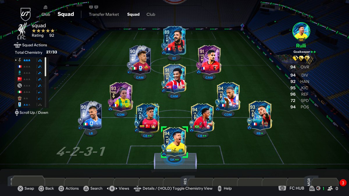 Built this team in 24 hours and got rank 3. No $$$ spent, just pure passion and upgrade packs.

This time of year is so clear for FIFA 🔥