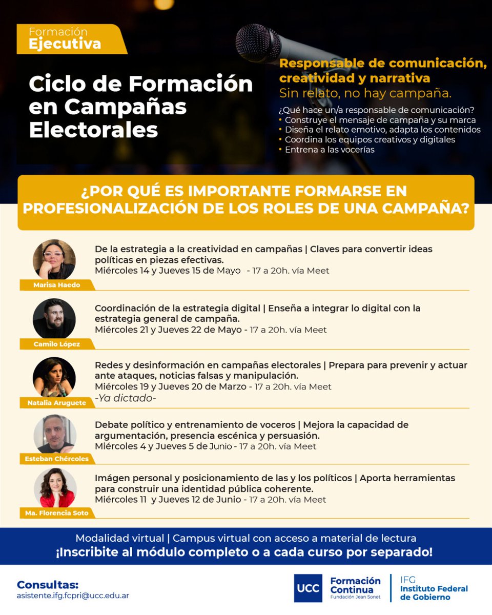 Instituto Federal de Gobierno UCC tweet media