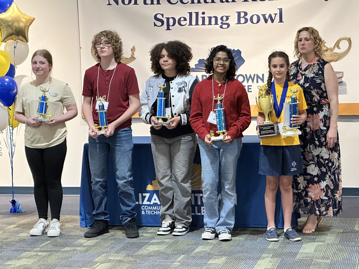Anisha Ramkisson placed 2nd in the 58th Annual North Central Kentucky Spelling Bowl, congratulations! #bEASTmode