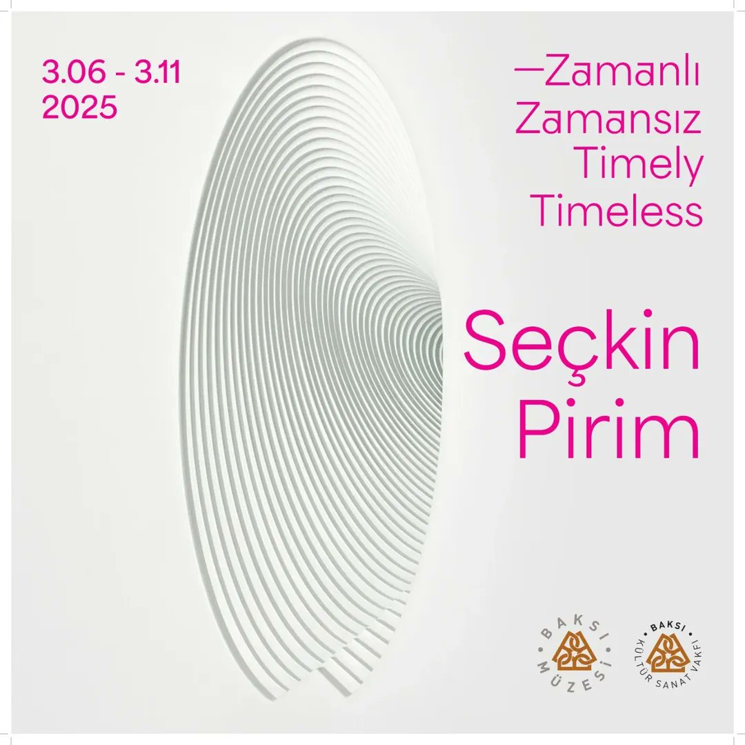 ✨️ Baksı Müzesi, Yaza Seçkin Pirim Sergisi ile Merhaba Diyor!

Büyük hazırlık devam ediyor 🎨✨️

#BaksıMüzesi
#SeçkinPirim
#Sanat #Sergi #yaz2025