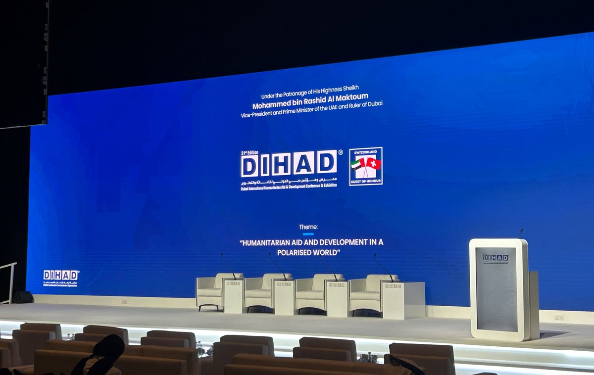 Chargé d’affaires Anders Gulbrandsen attends
@DIHAD, the world-leading aid and humanitarian conference &amp; exhibition, in Dubai. Inspiring to visit the Norwegian pavilion, showcasing innovative products and a belief that business can be a force for good. 🇳🇴solutions with a🌍impact!