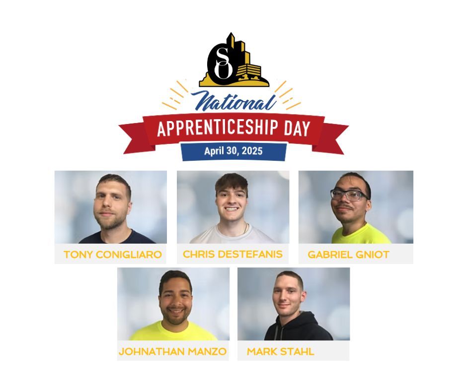 SelzerOrnst's tweet photo. 🎉 Happy National Apprenticeship Day! 🛠️
👏 Join us in applauding Chris, Gabe, Johnny, and Mark for their dedication, craftsmanship, and commitment to excellence. Also, a special shout out to Tony, who just completed his apprenticeship.
#NationalApprenticeshipDay #SkilledTrades https://t.co/5gI94S2xmc