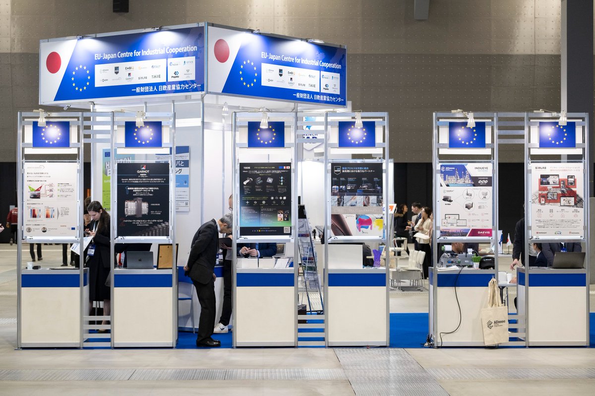 🚀 EU SMEs - ready to tap into Japan's digital tech scene?
Apply to our Digital Solutions Mission to <a href="/ceatec/">CEATEC</a> 2025! Exhibit in Tokyo, participate in exclusive B2Bs, market training and more — all covered.

🔗 Apply by June 8: eu-japan.eu/events/digital…
#EUJapan #CEATEC2025 #AI #IoT