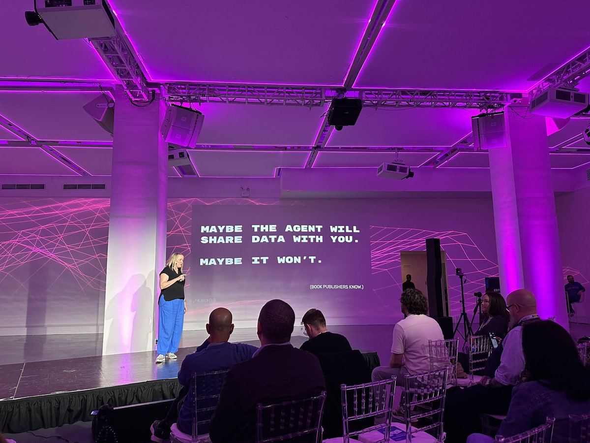 .<a href="/farrahbostic/">Farrah Bostic</a> in the near future we could be using agents to go through the entire journey to buy something without interacting with any brands but what does that means for the brands. Ask book publishers. #seoweek