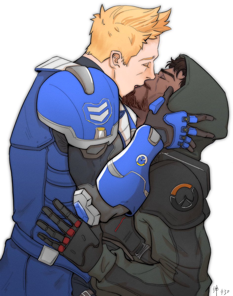 #R76 #reaper #soldier76 #Reaper76 #Overwatch 
The commander’s door is closing? R they quarreling?🤨Love them since high school lol.
