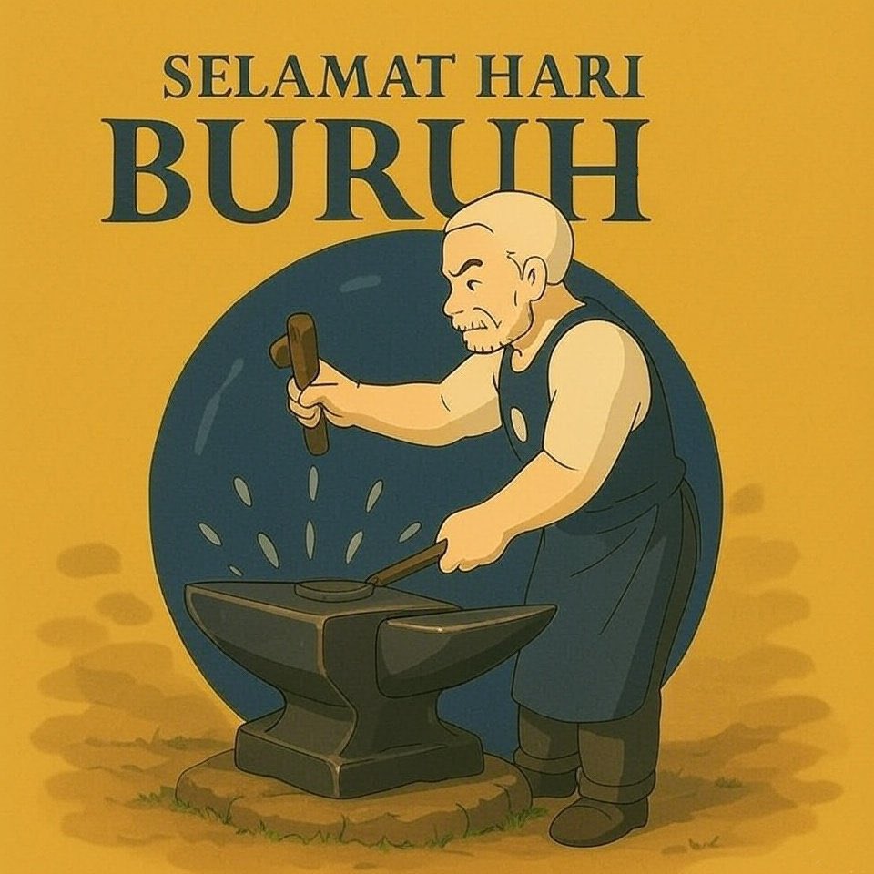 Juanazazel's tweet photo. Can’t remember the last time I was not a ‘labourer’ who had to work on #LabourDay

#HariBuruh #MayDay #InternationalWorkersDay #WorkersDay  #HappyLabourDay #Buruh #
#LabourRights #WorkersRights #Work #Holiday https://t.co/RGvMsKMPEg