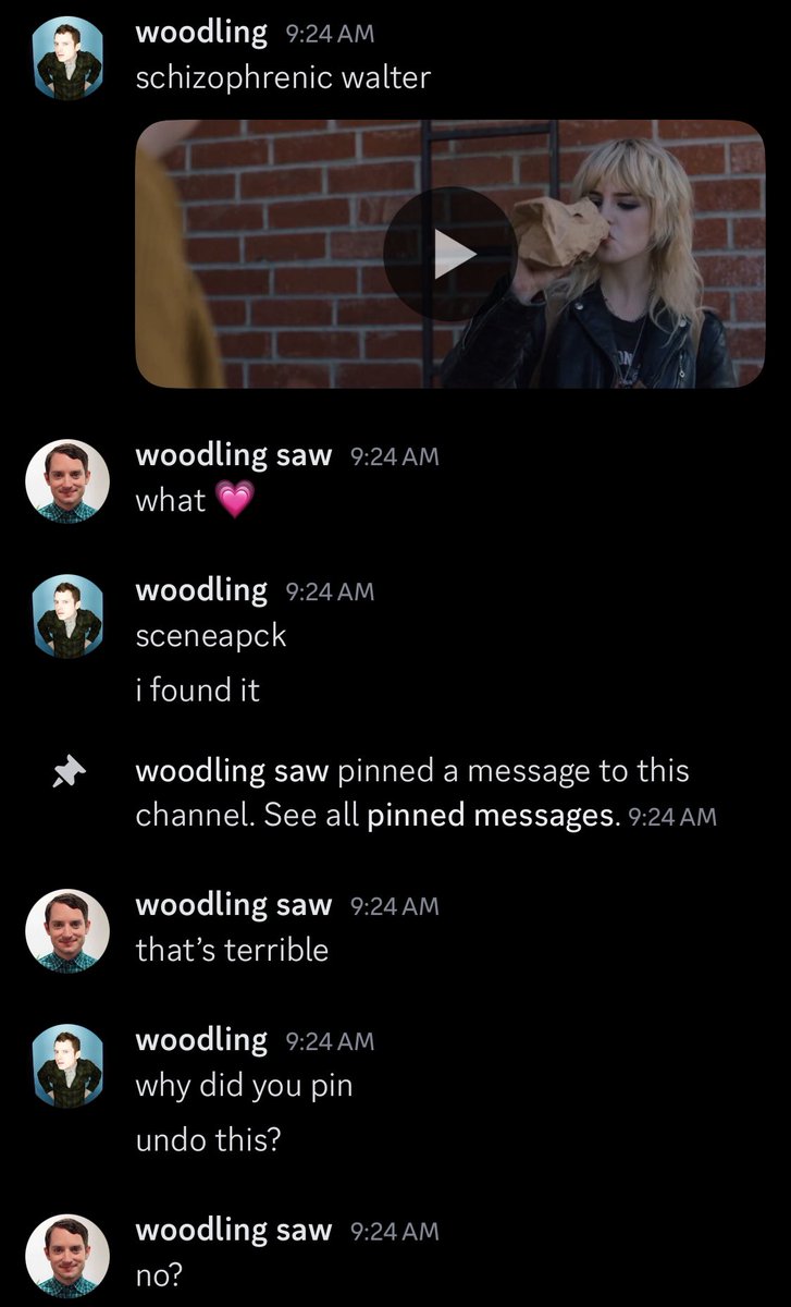 // i cant take anything we say seriously why are we the woodlings 😭