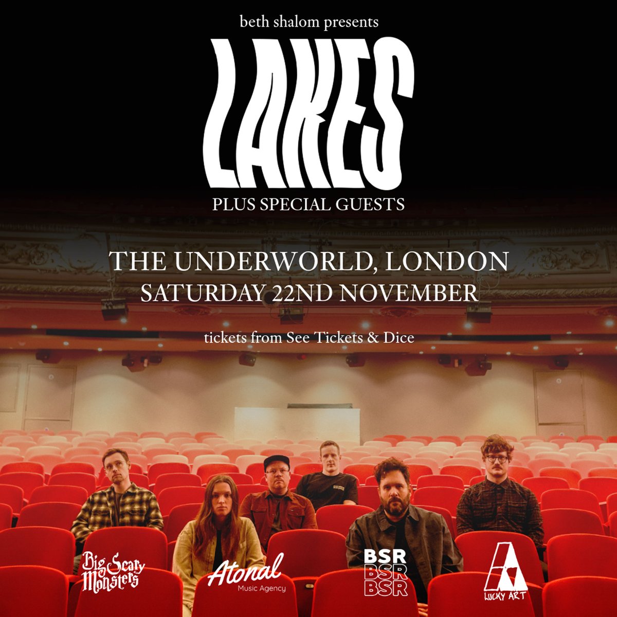 TheUnderworld's tweet photo. On Sale Now! 🔥 Indie/emo ensemble @OurBandLakes are set to release their new album #SlowFade, and are hitting @TheUnderworld to celebrate - Saturday 22nd November.
🎟️ https://t.co/Q54Xsnxpmw
🎶 https://t.co/ZSB81DTe0o https://t.co/D3irX9pMKa